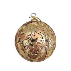 Gold Christmas Ornament